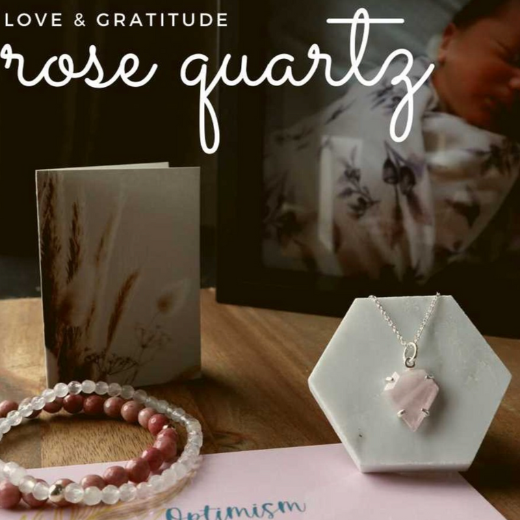 Love & Gratitude | Rose Quartz | Necklace