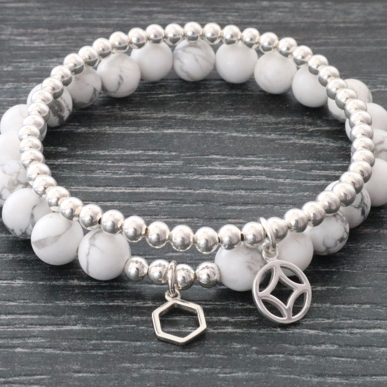 Miracle Sterling Silver Bracelet Stack