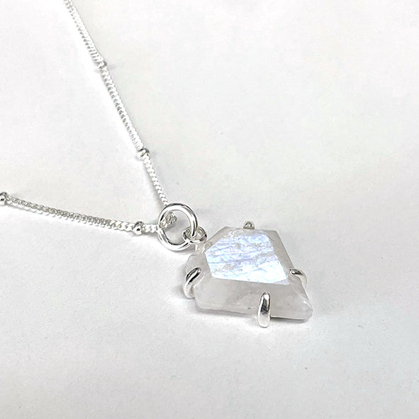 Dream Tranquillity - Moonstone Sterling Silver Necklace